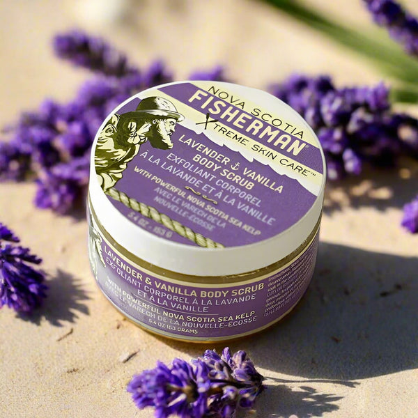 Salt-N-Sea Body Scrub ボディスクラブ ラベンダー＆バニラ