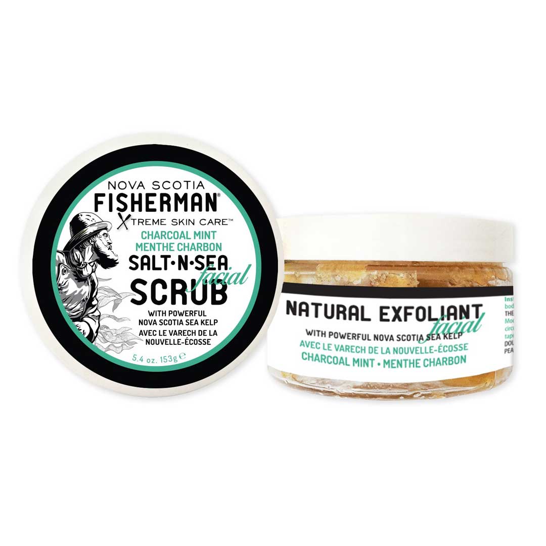 Salt-N-Sea Facial Scrub フェイススクラブ チャコールミント