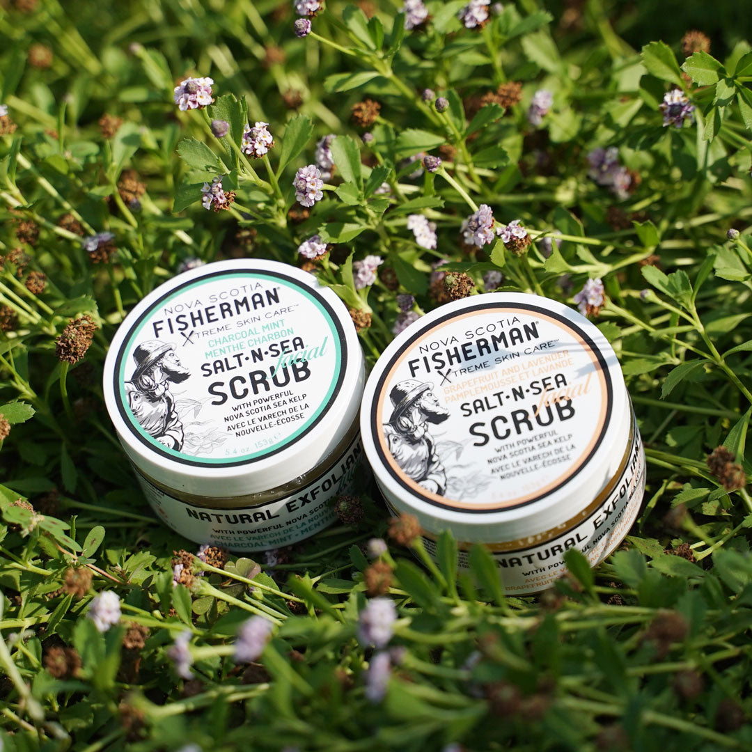 Salt-N-Sea Facial Scrub フェイススクラブ グレープフルーツ&ラベンダー